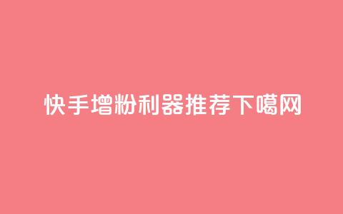 快手增粉利器推荐 第1张 快手增粉利器推荐 第1张