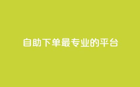 自助下单 - 最专业的平台,快手业务网站平台24小时 ks便宜的下单平台 网红助手平台哪个好用 第1张 自助下单 - 最专业的平台,快手业务网站平台24小时 ks便宜的下单平台 网红助手平台哪个好用 第1张
