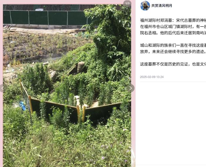 福州一宋代古墓被指沦为露天厕所,仓山区博物馆:已设置围挡 第2张 福州一宋代古墓被指沦为露天厕所,仓山区博物馆:已设置围挡 第2张