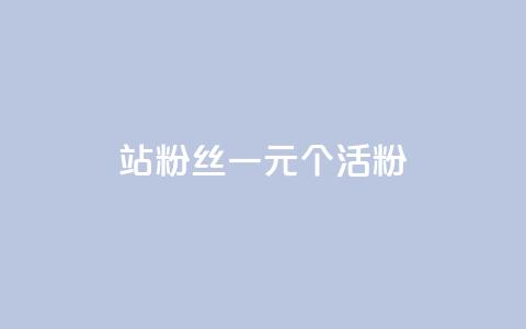 b站粉丝一元1000个活粉 - 如何在B站获得1000个活跃粉丝，仅需1元~  第1张