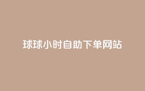 球球24小时自助下单网站 - 24小时自助下单网站为球球提供便捷服务。  第1张