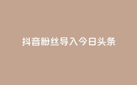 抖音粉丝导入今日头条,快手在线自助业务平台 - 拼多多砍价网站一元10刀 拼多多公司官网首页  第1张