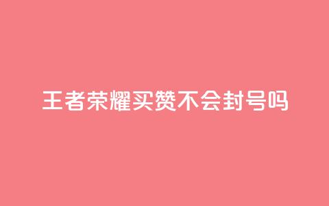 王者荣耀买赞不会封号吗 - 一元买赞100个赞 第1张 王者荣耀买赞不会封号吗 - 一元买赞100个赞 第1张