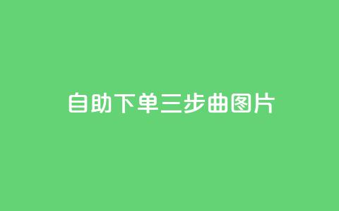 自助下单三步曲图片,qq空间说说的浏览次数 - 卡盟点赞官网 抖音涨粉生成器app  第1张