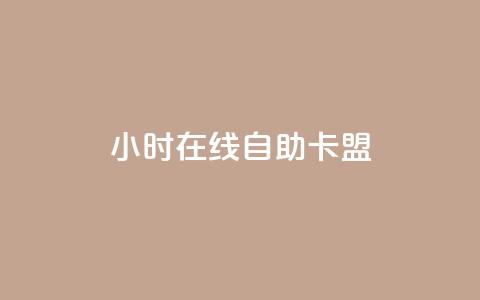 24小时在线自助卡盟 - 全天候自助卡盟服务随时在线畅享。  第1张