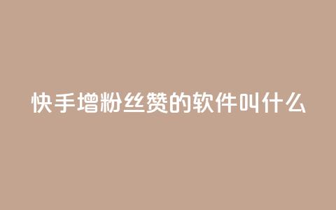 快手增粉丝赞的软件叫什么,qq互赞秒到24 - 网红商城app下载 QQ空间怎么转发  第1张