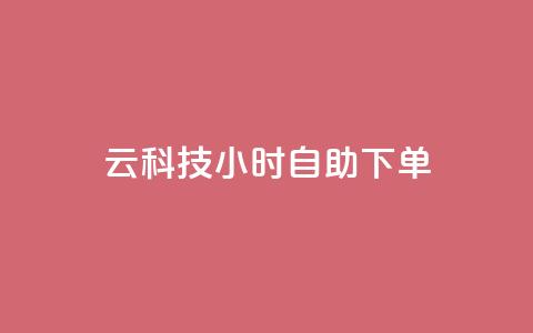 12云科技24小时自助下单 - 12云科技24小时自助订购，便捷高效无忧服务!  第1张