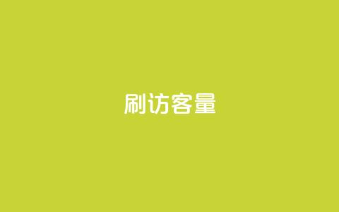 刷访客量QQ - 提升网站流量的有效方法与技巧。  第1张