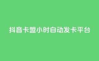 抖音卡盟24小时自动发卡平台,自助下单dy超低价 - 快手买热度网站 - 0.01元,小白龙马山有限责任公司 - 快手在线下单平台全网最低价