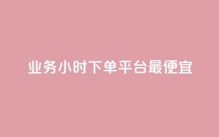 ks业务24小时下单平台最便宜,dy评论 - 快手业务平台 - 快手业务平台