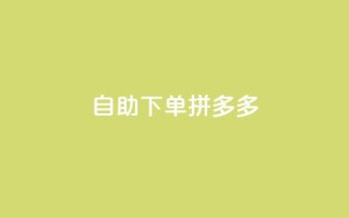 自助下单拼多多,Ks作品点赞 - 扣扣业务自助下单 - qq空间怎么不让别人看到访客