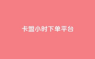 卡盟ks24小时下单平台,黑马卡盟网 - 卡盟卡密使用教程 - 黑科技引流工具