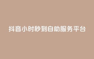 抖音24小时秒到自助服务平台,ks便宜的下单平台 - 抖音评论挣钱是什么套路 - Dy号商购买