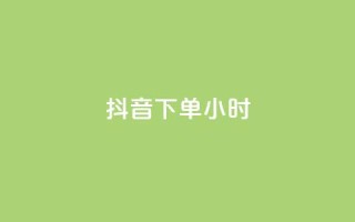 抖音下单24小时,qq云商城24小时在线下单免费 - 卡盟头条粉丝 - 抖音粉丝上不去是什么原因