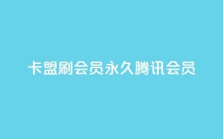 卡盟刷会员永久腾讯会员,点赞下单平台自助qq - Ks真人点赞 - qq空间有浏览次数却无访客