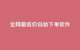 全网最低价自助下单软件,王者人气自助 - 抖音如何看点赞评论 - 快手24小时业务平台