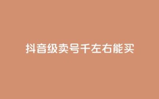 抖音50级卖号5千左右能买,qq空间真人秒赞 - 拼多多买刀助力 - 直通车一天烧200多吗