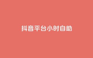 抖音平台24小时自助 - 抖音平台全天候自助秘籍，让你轻松驾驭创作乐趣！!