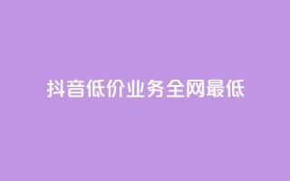 抖音低价业务全网最低,24小时自助下单全网最低价ks - 自助云商城快手下单 - 全网业务自助下单商城