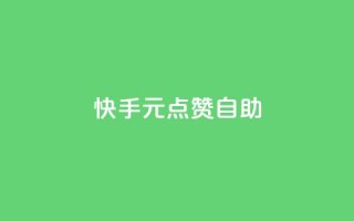 快手1元100点赞自助 - ks业务自助下单货源最低价