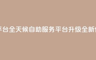 24小时自助服务平台 - 全天候自助服务平台升级 全新体验来袭。