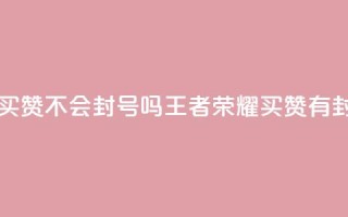王者荣耀买赞不会封号吗(王者荣耀买赞有封号风险吗？)